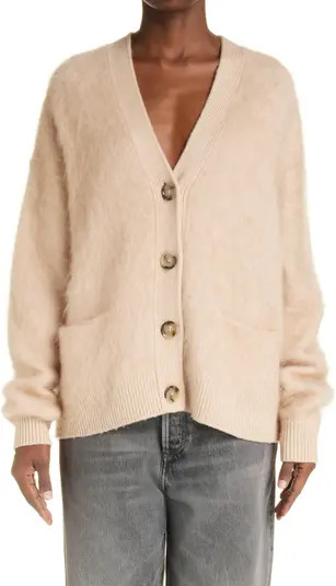Acne Studios Rives Mohair & Wool Blend Cardigan | Nordstrom | Nordstrom