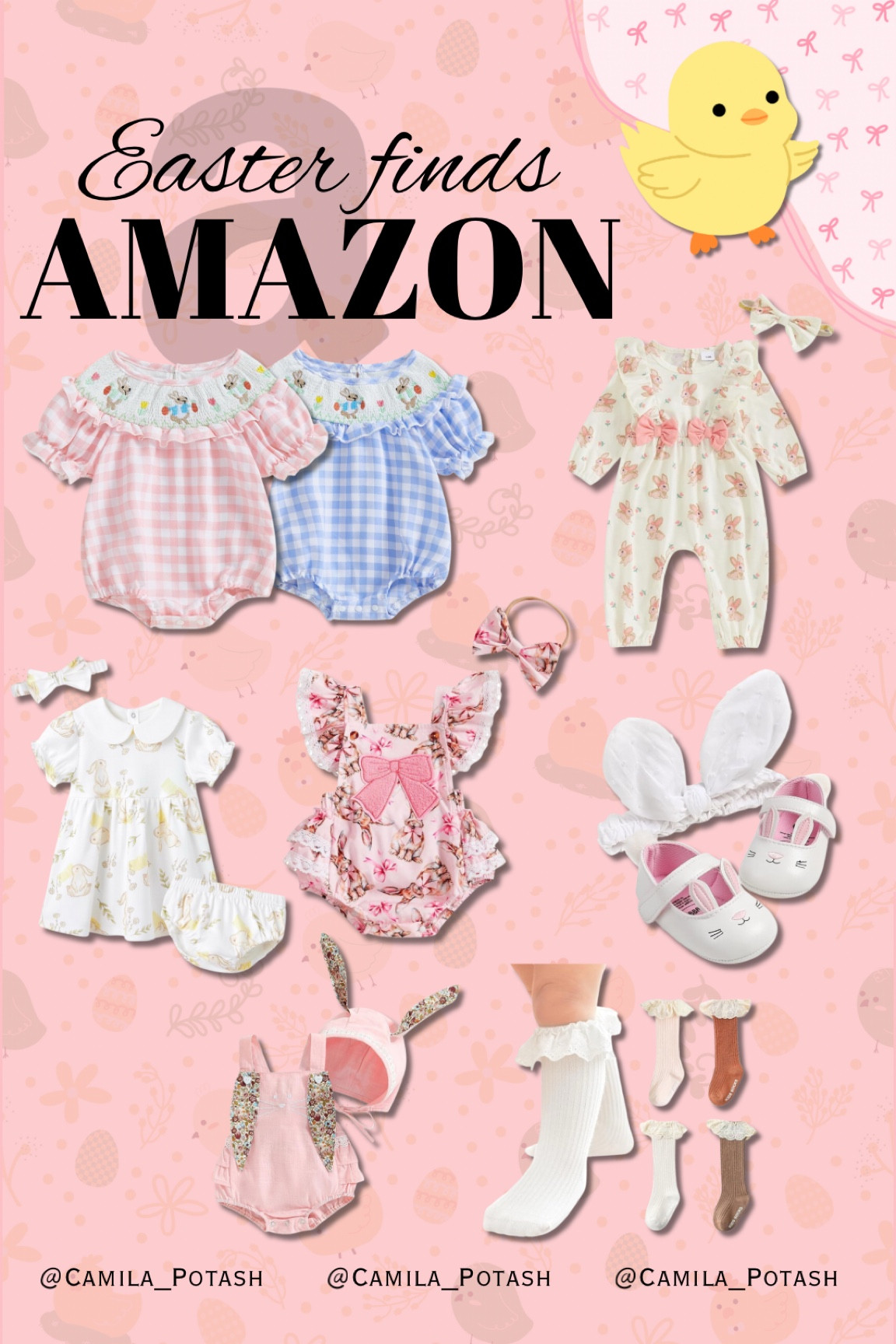 🐣Easter will be here before we know it! Go grab these cute outfits while you can!!! 🤩🩷✨🎀🌷

#LTKStyleTip #LTKBaby #LTKSpringSale