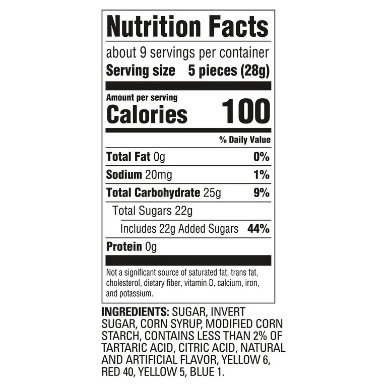 SOUR PATCH KIDS Big Kids Soft & Chewy Candy Holiday Advent Calendar, 24 Days (48 Pieces of Candy)... | Walmart (US)