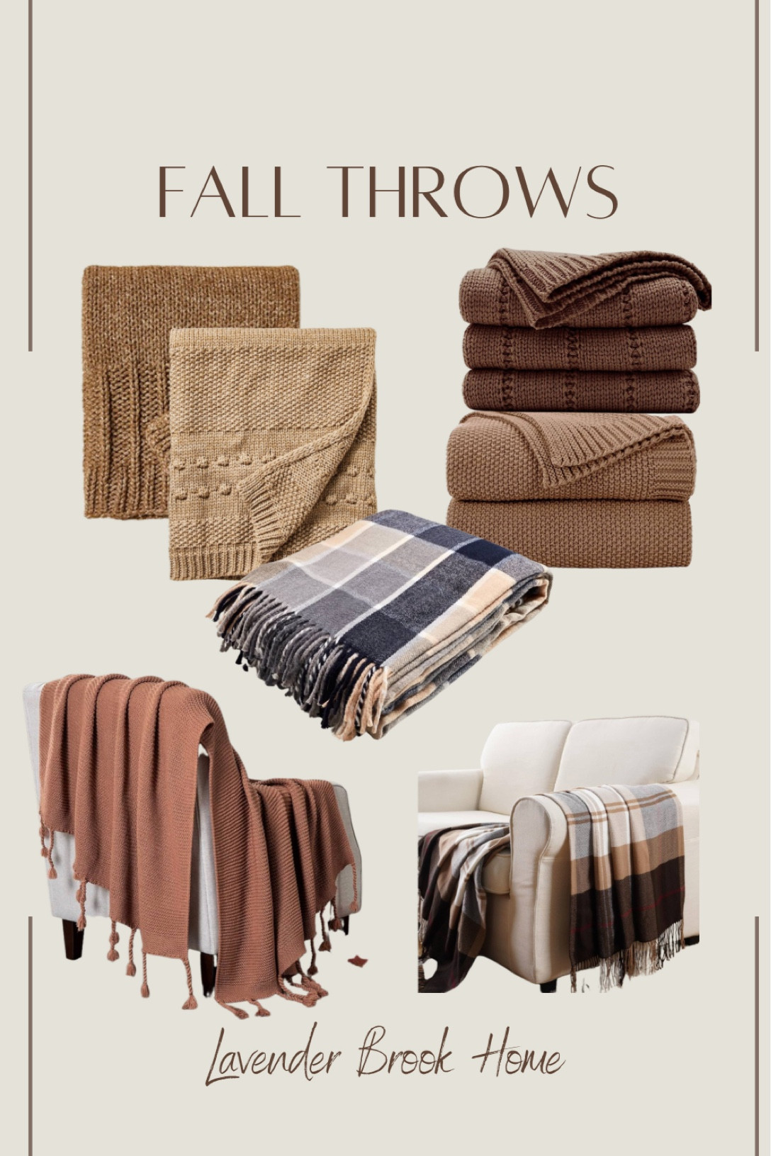Favorite fall throws that lean nicely over furniture, perfect for cuddling, and bring an elevated look. 

#LTKHome #LTKStyleTip #LTKSeasonal