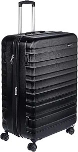 Amazon Basics 28-Inch Hardside Spinner, Black | Amazon (US)