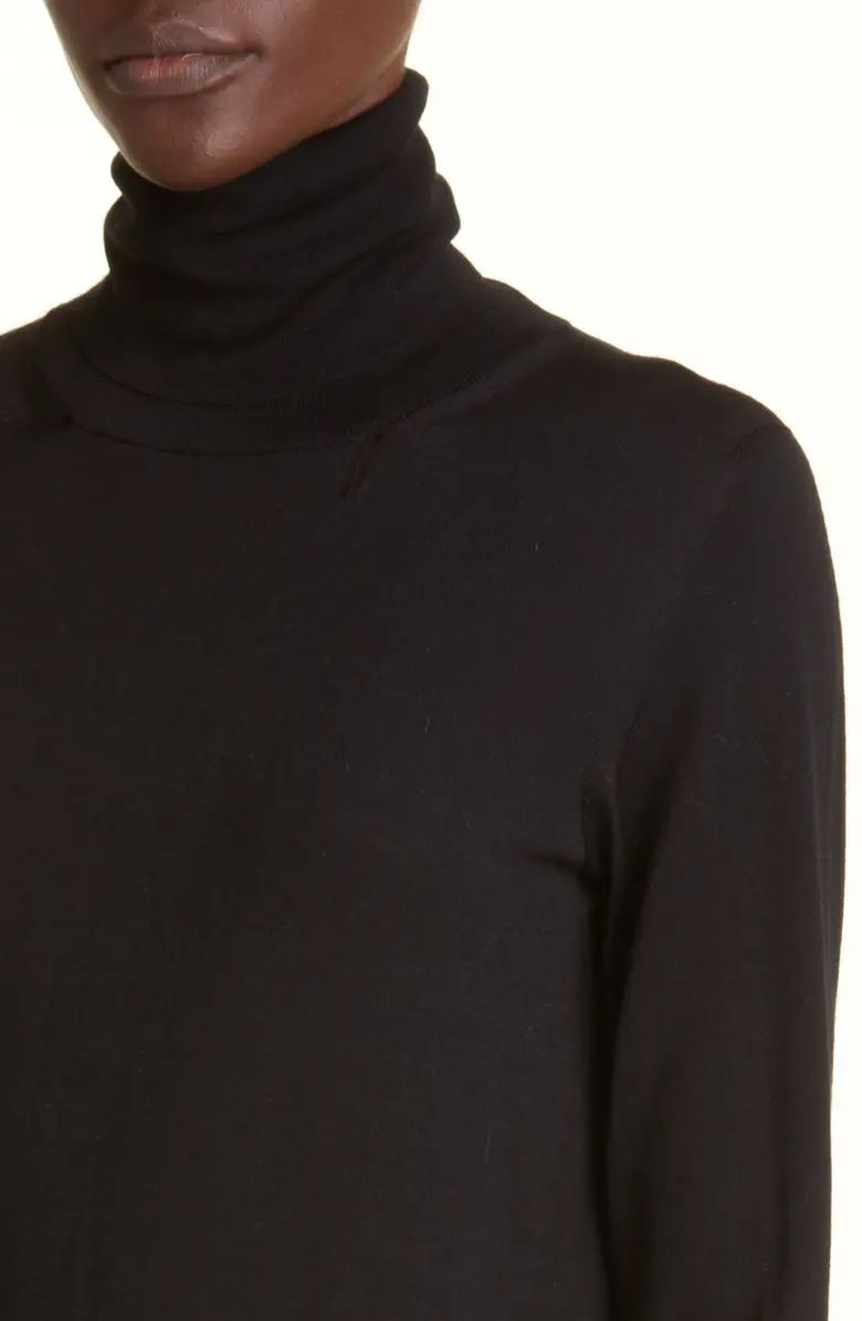 Max Mara Saluto Virgin Wool Turtleneck Sweater | Nordstrom | Nordstrom