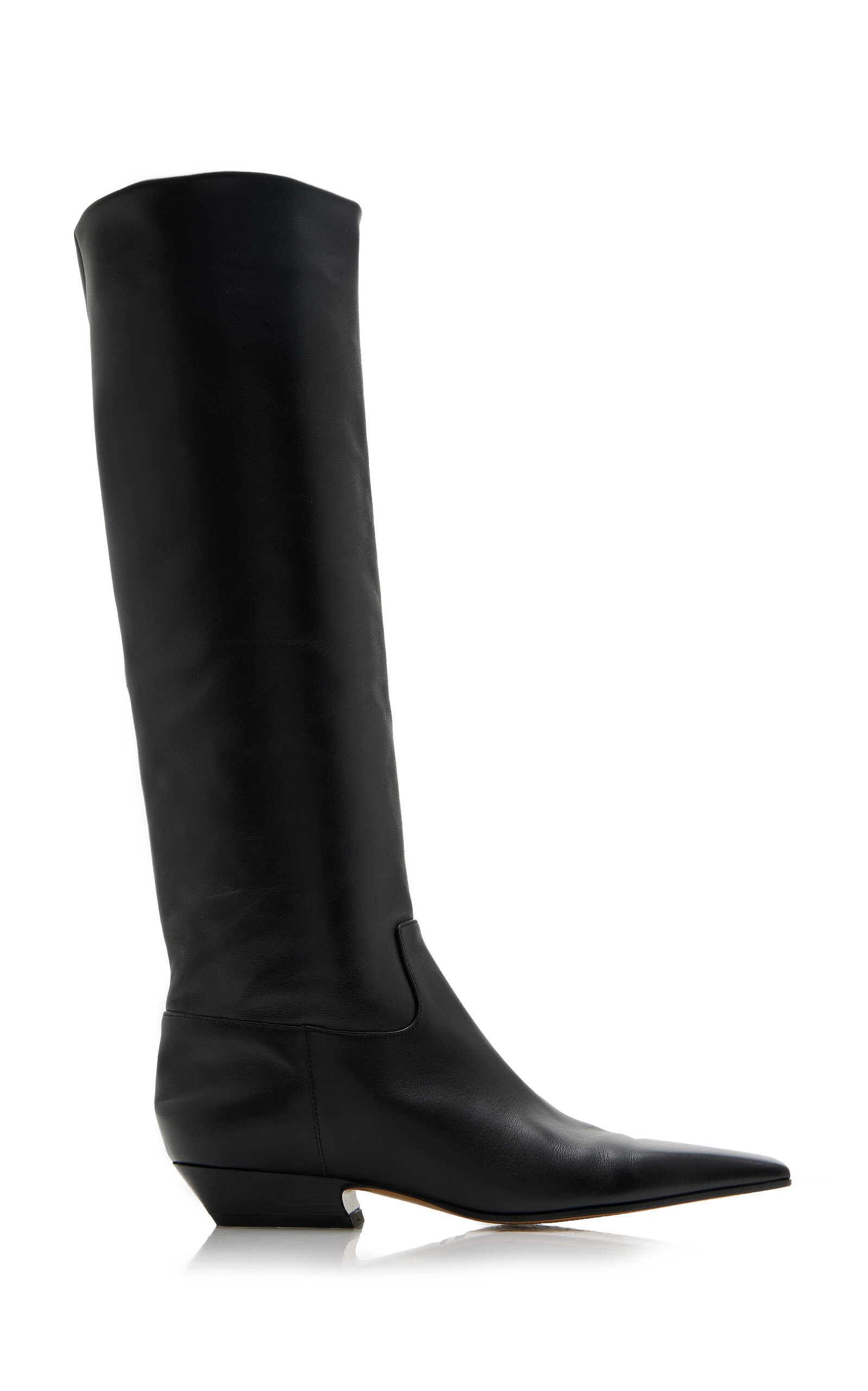 Marfa Leather Knee Western Boots | Moda Operandi (Global)