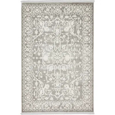 Omri Light Gray Area Rug | Wayfair North America