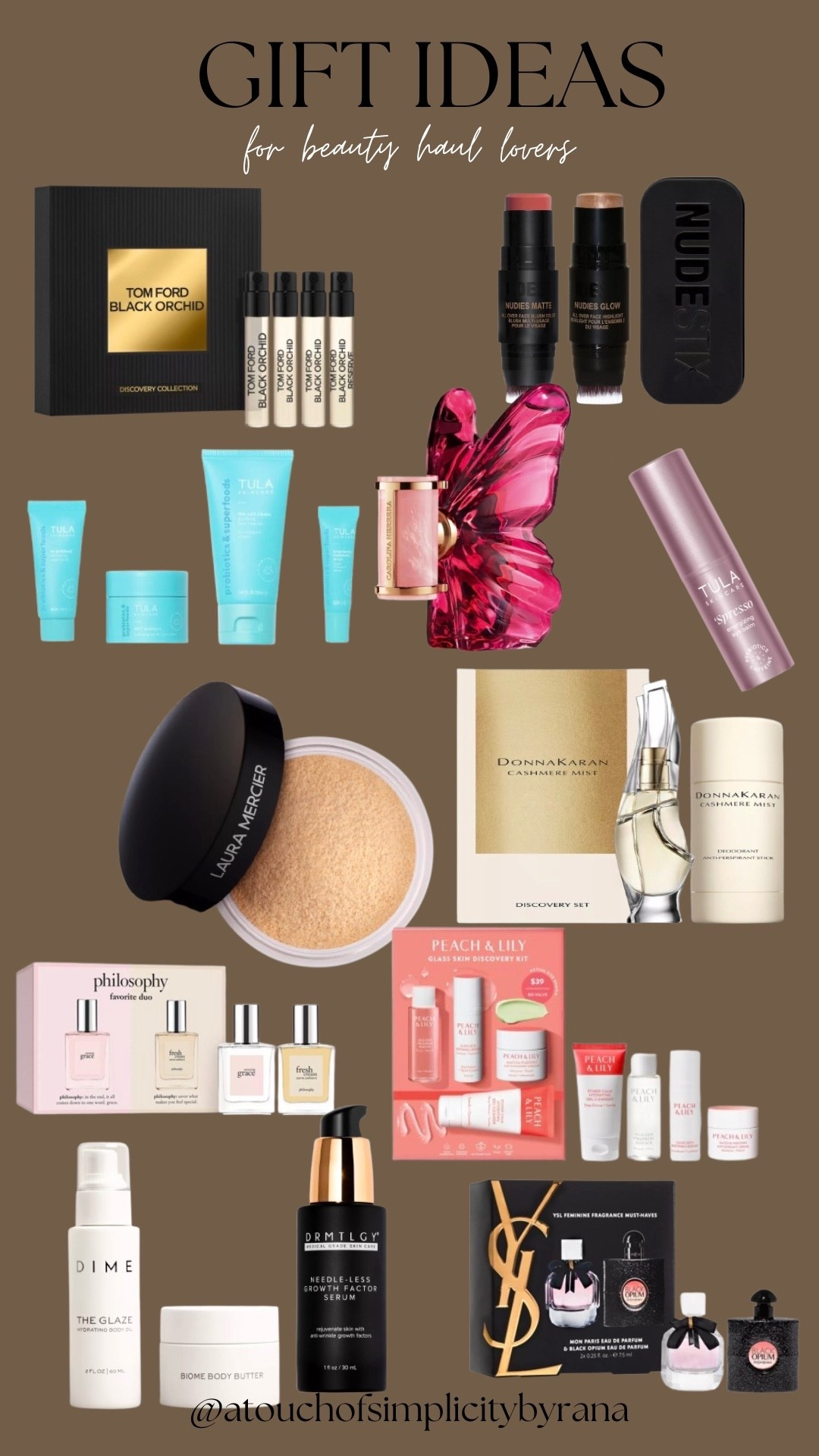 Looking for a Mother’s Day gift for the beauty lover? Rounded up those amazing gift ideas from @ulta 

Tom Ford, Black Orchid, discovery set, nudies kit, face glow, face highlight, eau de parfum, Tula, on the go travel kit, skincare, beauty products, energizing eye balm, Donna Karan, Laura mercier, loose setting powder, philosophy, peach and lily, drmtlgy, needle less growth factor firming serum, Dime, Glass Skin discovery kit, Ives saint Lauren , body discover set, cashmere mist , feminine fragrance , Mother’s Day gift ideas, Mother’s Day gift guide 

#LTKMothersDay #LTKBeauty #LTKselfcare