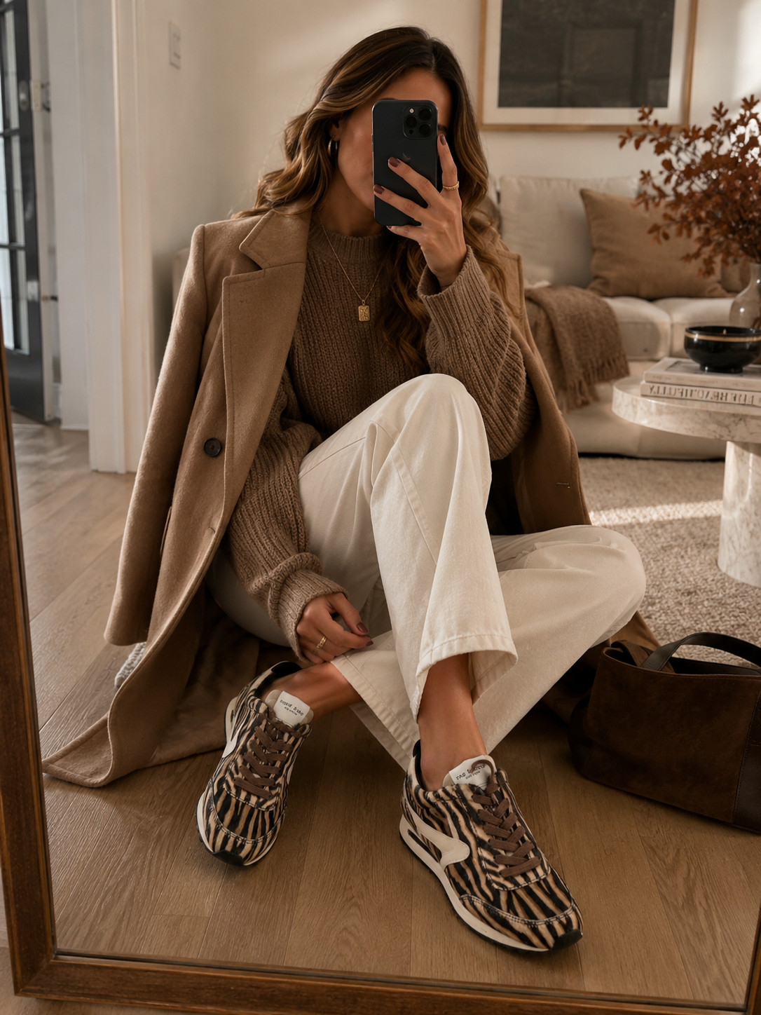 These animal print sneakers are on sale at Neiman Marcus and they’re such a fun way to add a little statement to a neutral fall outfit. So cute with cream pants, denim, oversized sweaters, or a simple blazer look. #NeimanMarcusSale #AnimalPrintSneakers #FallSneakers #FallShoes #CasualFallStyle #SneakerFinds #FallFashion 

 #LTKSeasonal #LTKU #LTKSaleAlert