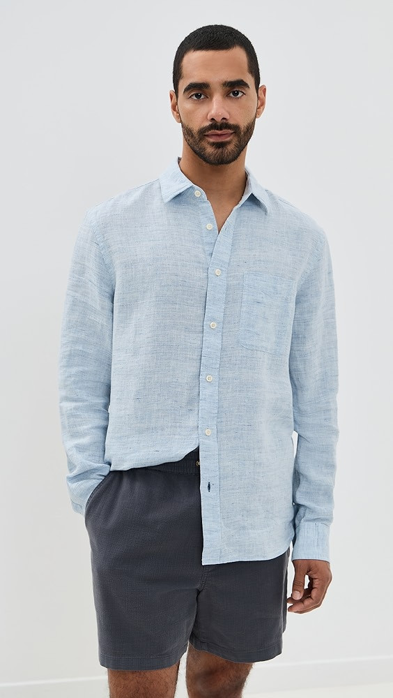 Faherty Linen Laguna Shirt | Shopbop | Shopbop