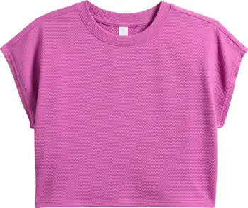 Zella Girl Kids' Serene Crop T-Shirt | Nordstrom | Nordstrom