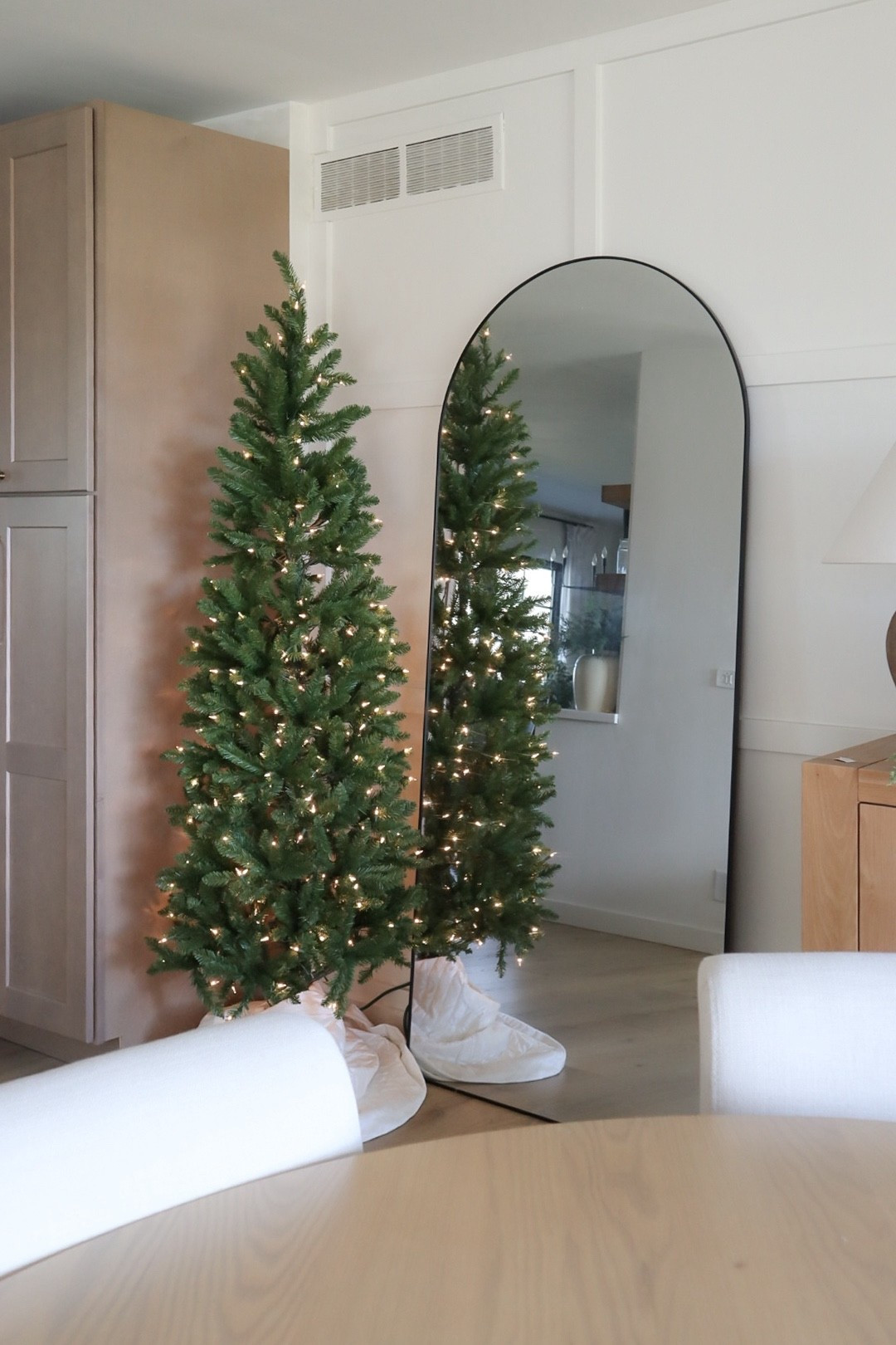 The perfect sized slim tree!! 

#LTKSeasonal #LTKHome #LTKHoliday