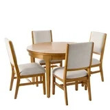 Better Homes & Gardens Windsor 5-Piece Dining Set, Light Honey Finish | Walmart (US)