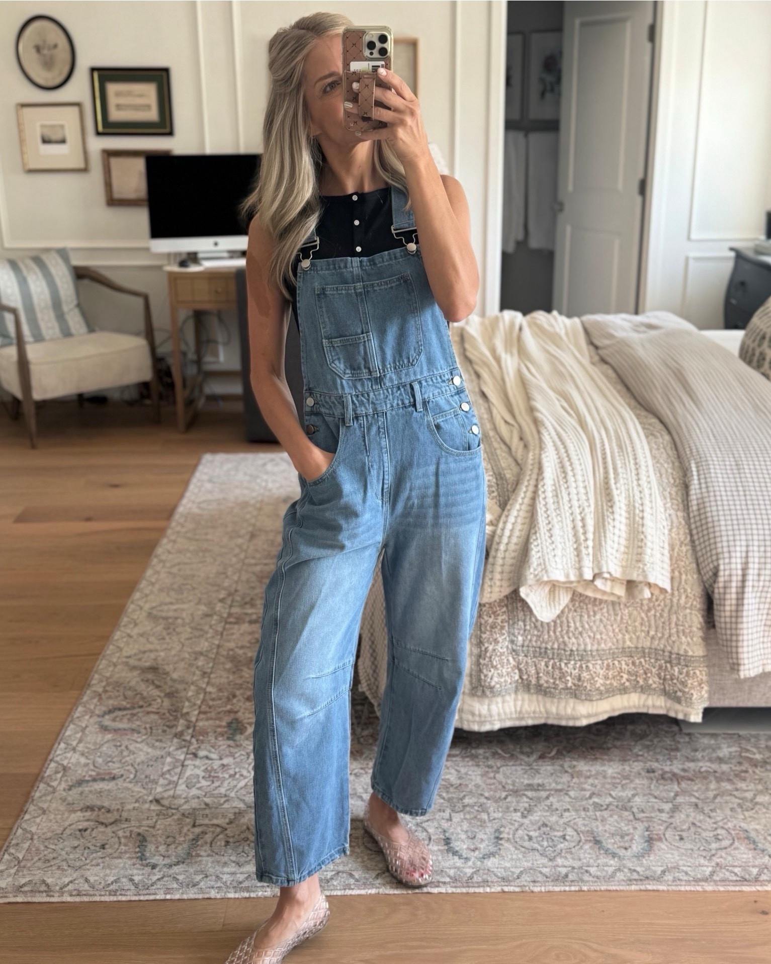 My favorite Amazon overalls are on sale right now for the Big Speing Sale! I have them in three colors and wear them a ton—all year round! I have my normal size small and I’m 5’7”! 

#LTKSaleAlert #LTKgrwm #LTKootd