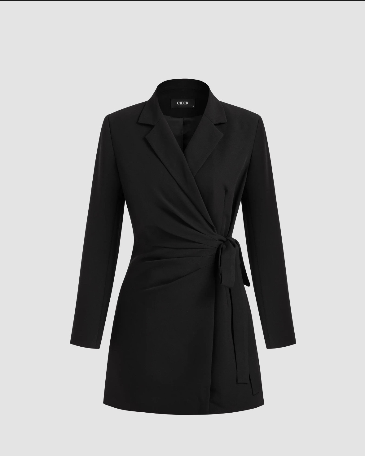 Flattering black wrap dress find from Cider! 

#LTKParties #LTKHoliday #LTKSeasonal