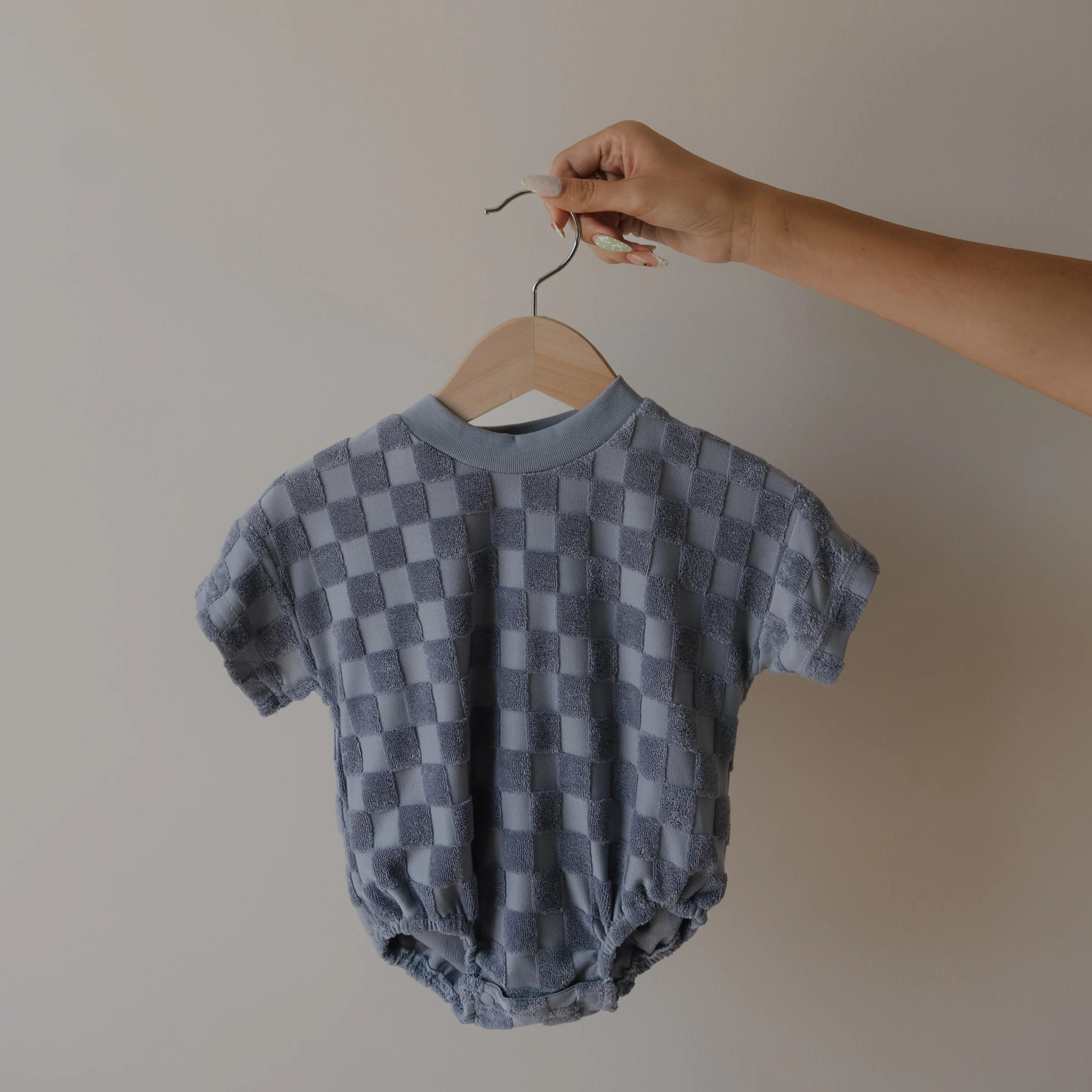 Terry T-Shirt Romper | Tradewinds | Forever French