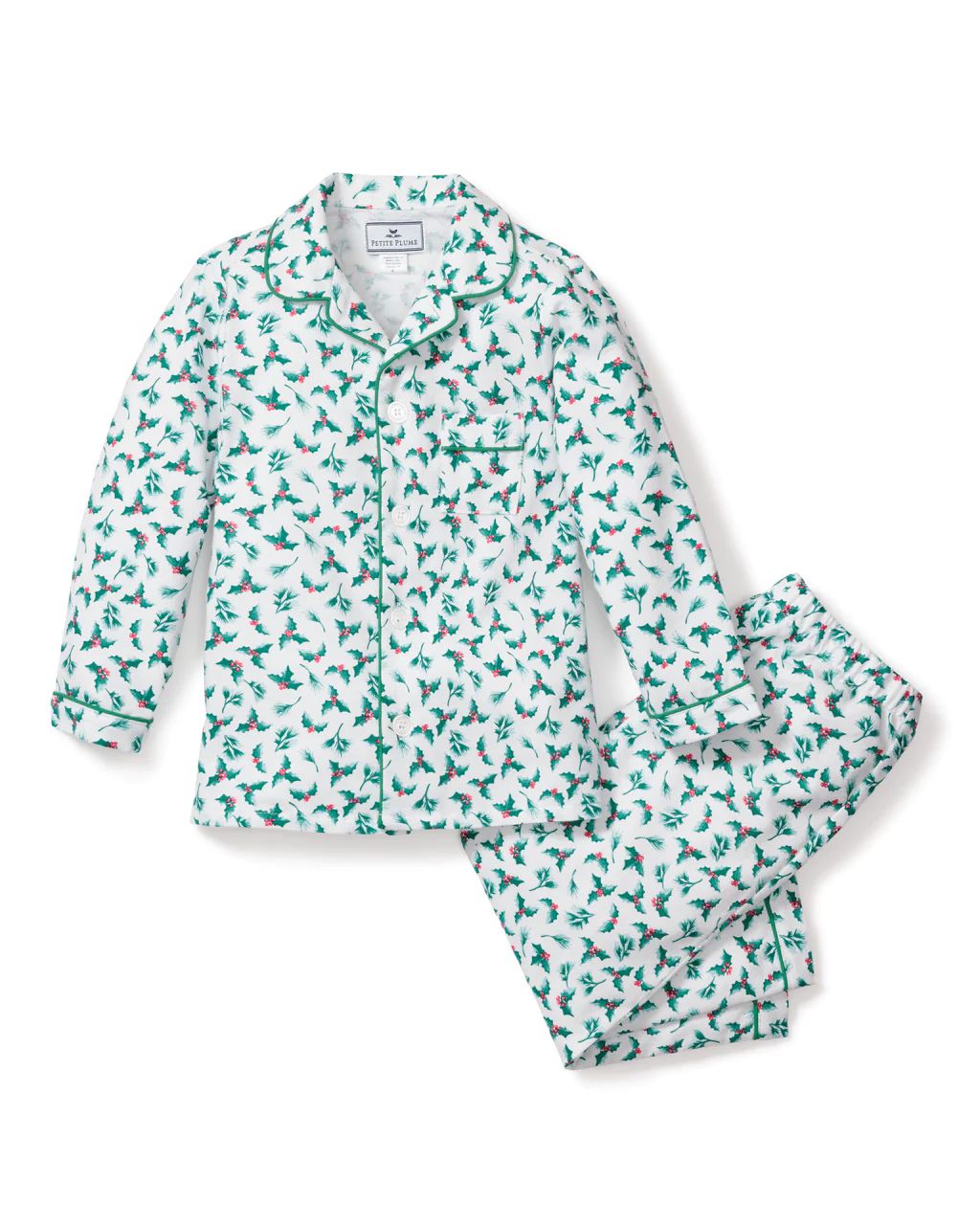 Children's Sprigs of the Season Pajama Set | Petite Plume