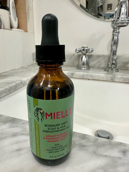 Doing everything I can to help postpartum hair loss and this scalp oil is part of my new routine. Smells so good and is a lighter oil, doesn’t leave my hair greasy at all and I have fine hair!

#LTKbump #LTKbaby #LTKbeauty