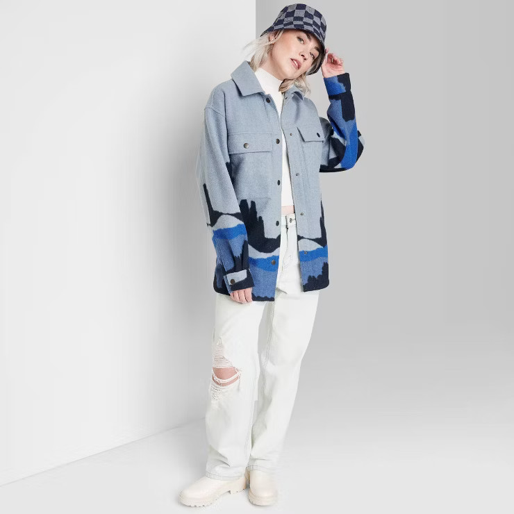 Women's Cozy Shacket - Wild Fable™ | Target