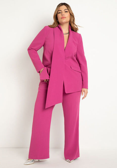 Pleat Front Pant | Eloquii