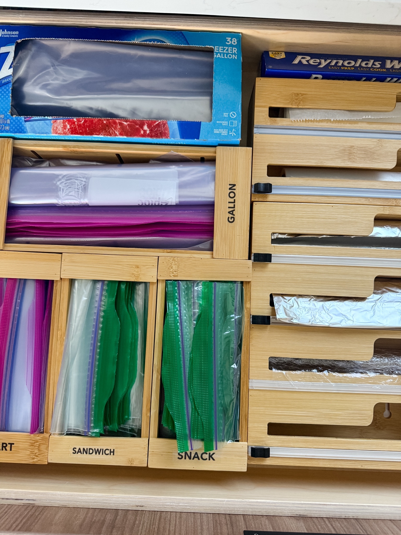 Kitchen organization with bag storage 

#LTKHome