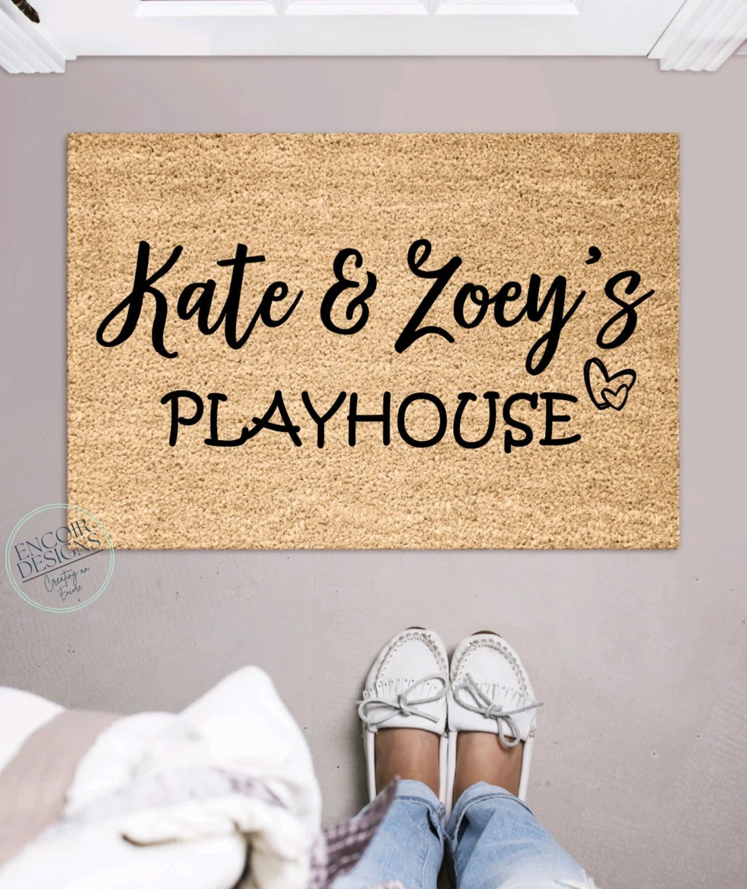 Custom Family & Pet Name Welcome Mat | Custom Names Doormat | Welcome Mat | Housewarming Gift | P... | Etsy (US)