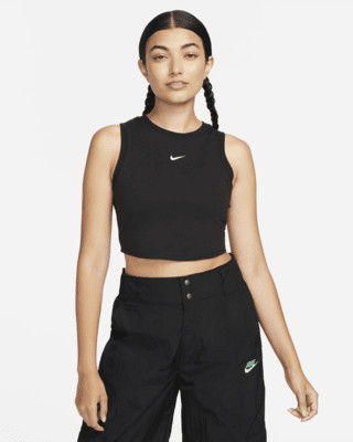 Nike Sportswear Chill Knit Women's Tight Cropped Mini-Rib Tank Top | Nike (US)
