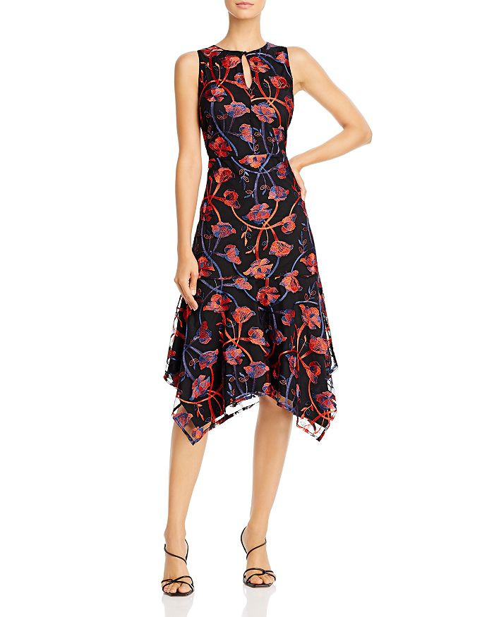 Floral Embroidered Midi Dress | Bloomingdale's (US)