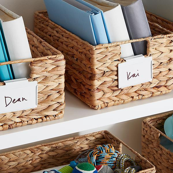 Bin Clip Labels | The Container Store
