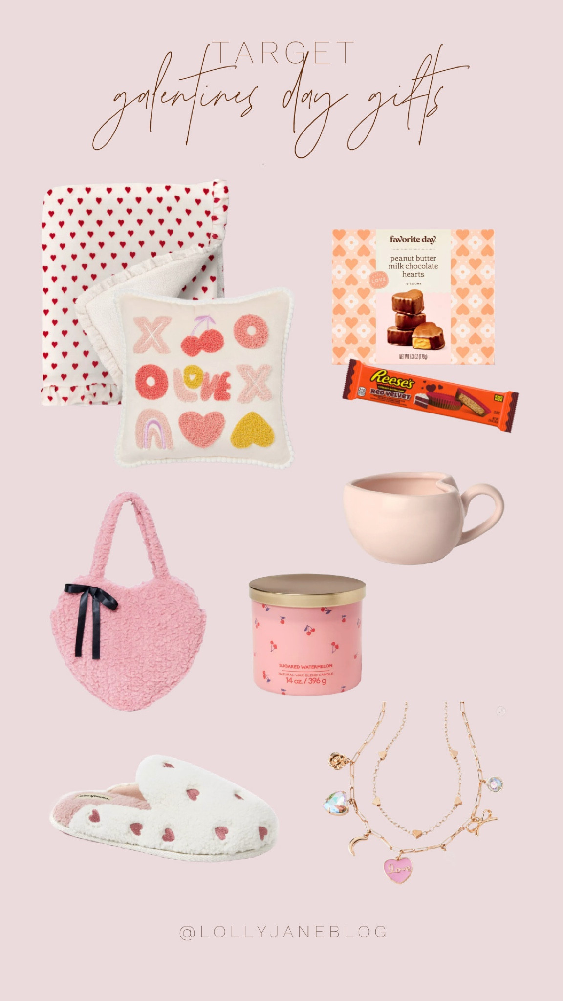 Happy GALENTINES day! this season we have some fun gifts for your girls. From heart patterned blankets and pillows, to heart shaped bags and mugs. Slippers, candles, jewelry, and chocolate all make this years love cut! Happy valentines day, and happy shopping! 💕

#LTKSeasonal #LTKHome #LTKGiftGuide