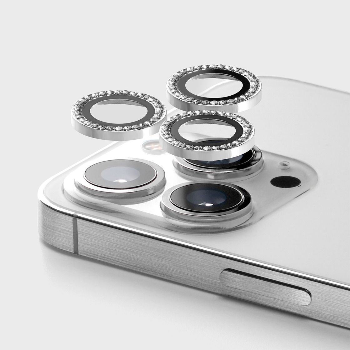 Camera Lens Gem - Silver | Casetify