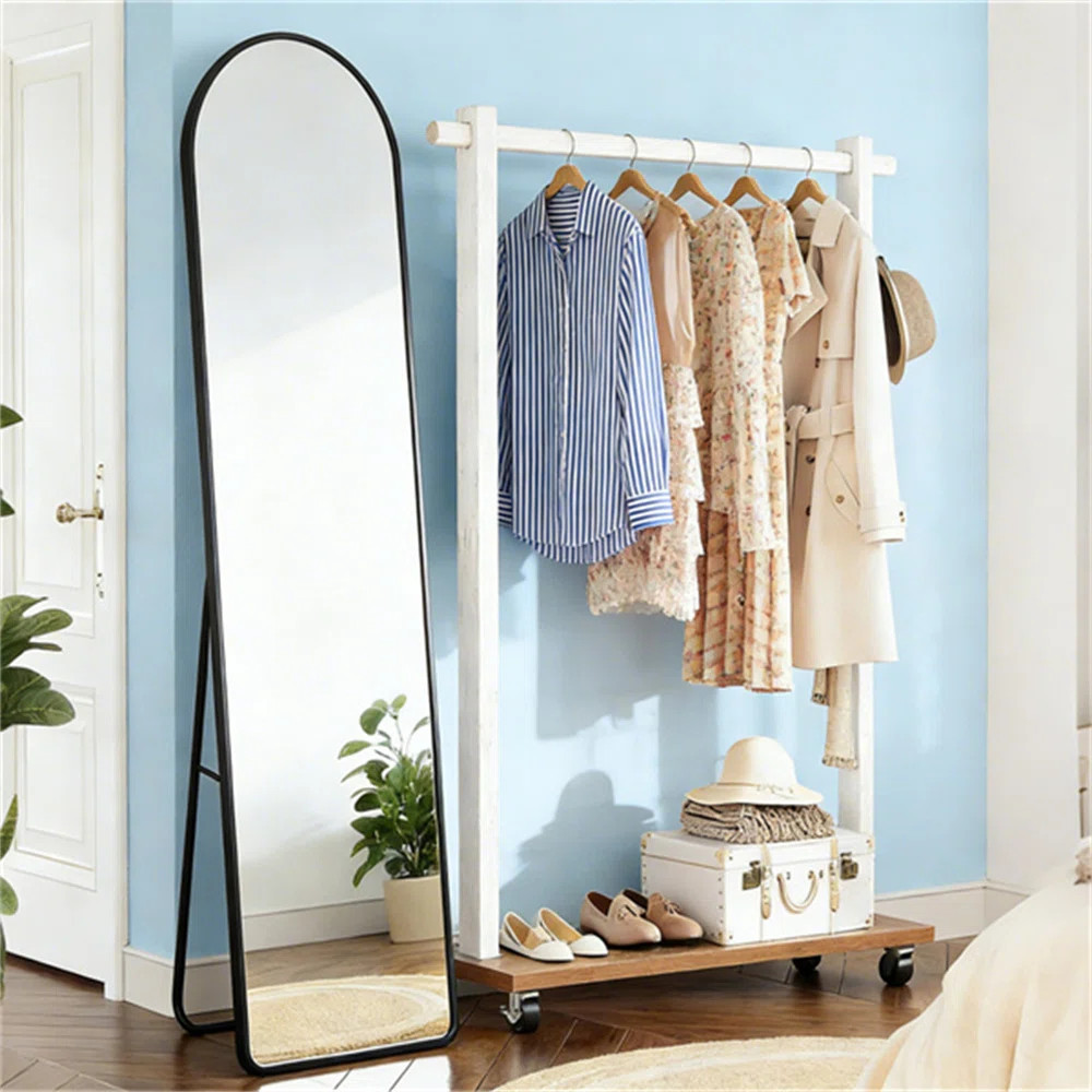 61"x 17" Arched Full Length Mirror | Wayfair North America