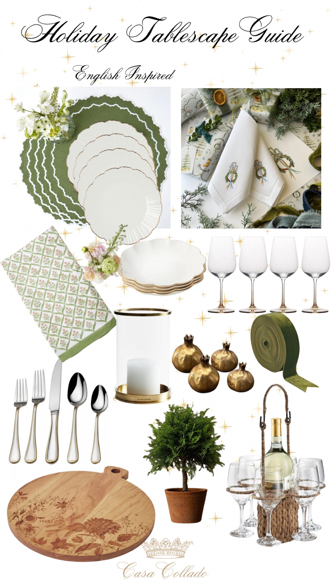 English inspired holiday tablescape……. 

#LTKhome #LTKSeasonal #LTKHoliday