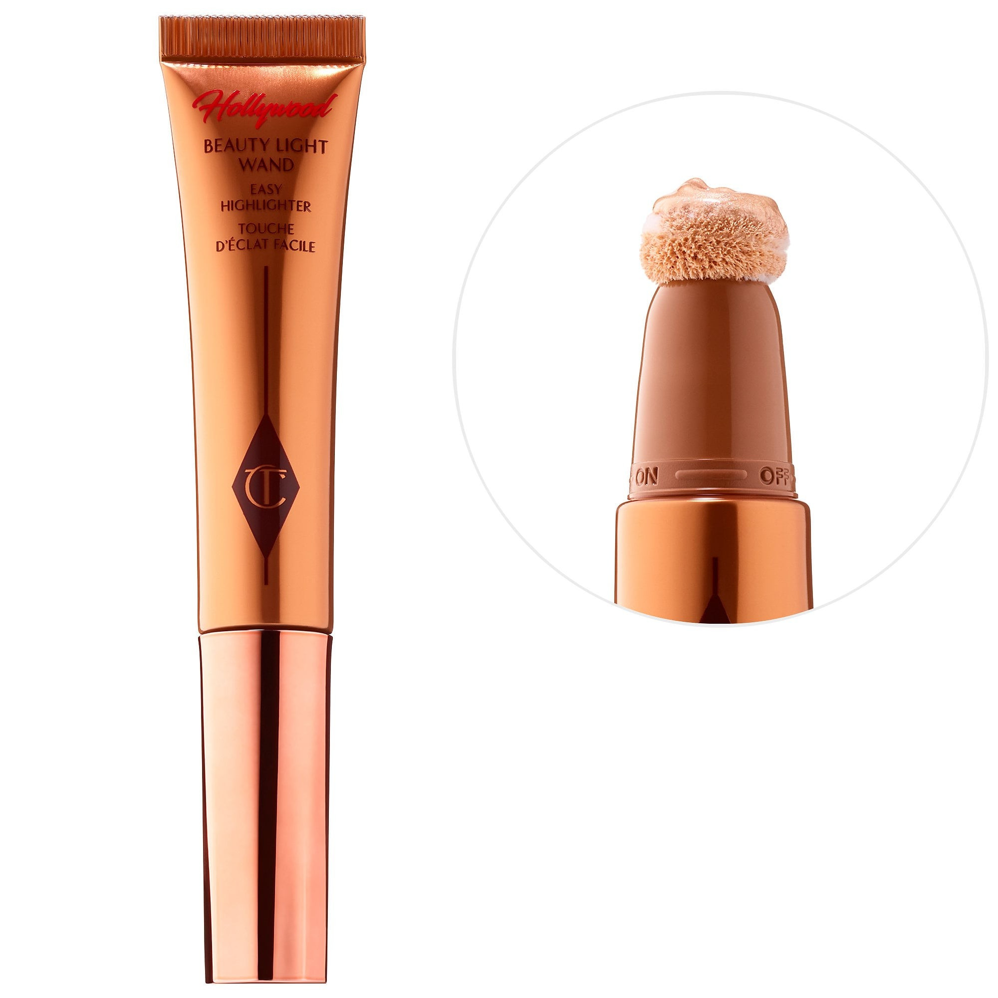 Charlotte Tilbury Beauty Highlighter Wand Spotlight 0.40 oz/ 12mL | Sephora (US)