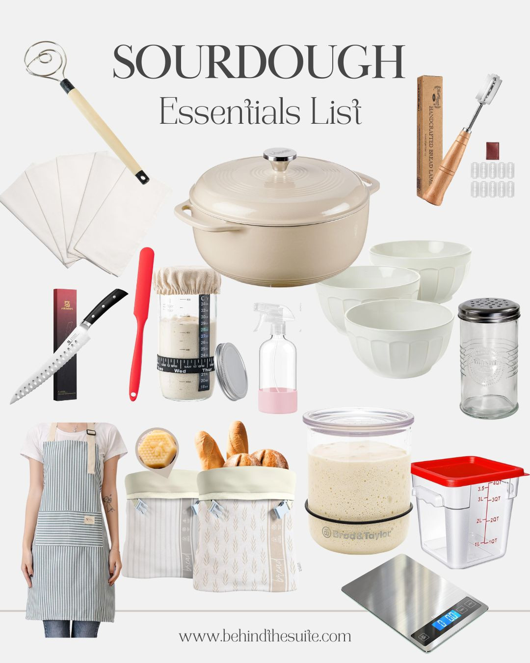  

 A full list of all the sourdough essentials needed to perfect my mom’s sourdough recipe!

#sourdough 
#sourdoughguide
#baking
#homestead

#LTKfoodie #LTKmomlife #LTKHome