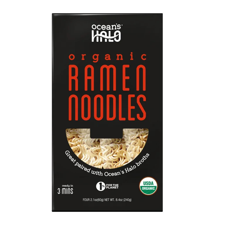 Ocean's Halo, Organic Ramen Noodles, Vegan, USDA Organic, Fast and Easy, 8.4 oz | Walmart (US)