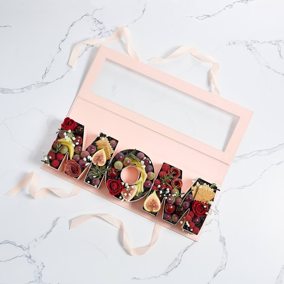 Cook With Color Fillable Word Food Storage Gift Box MOM Pink | Target