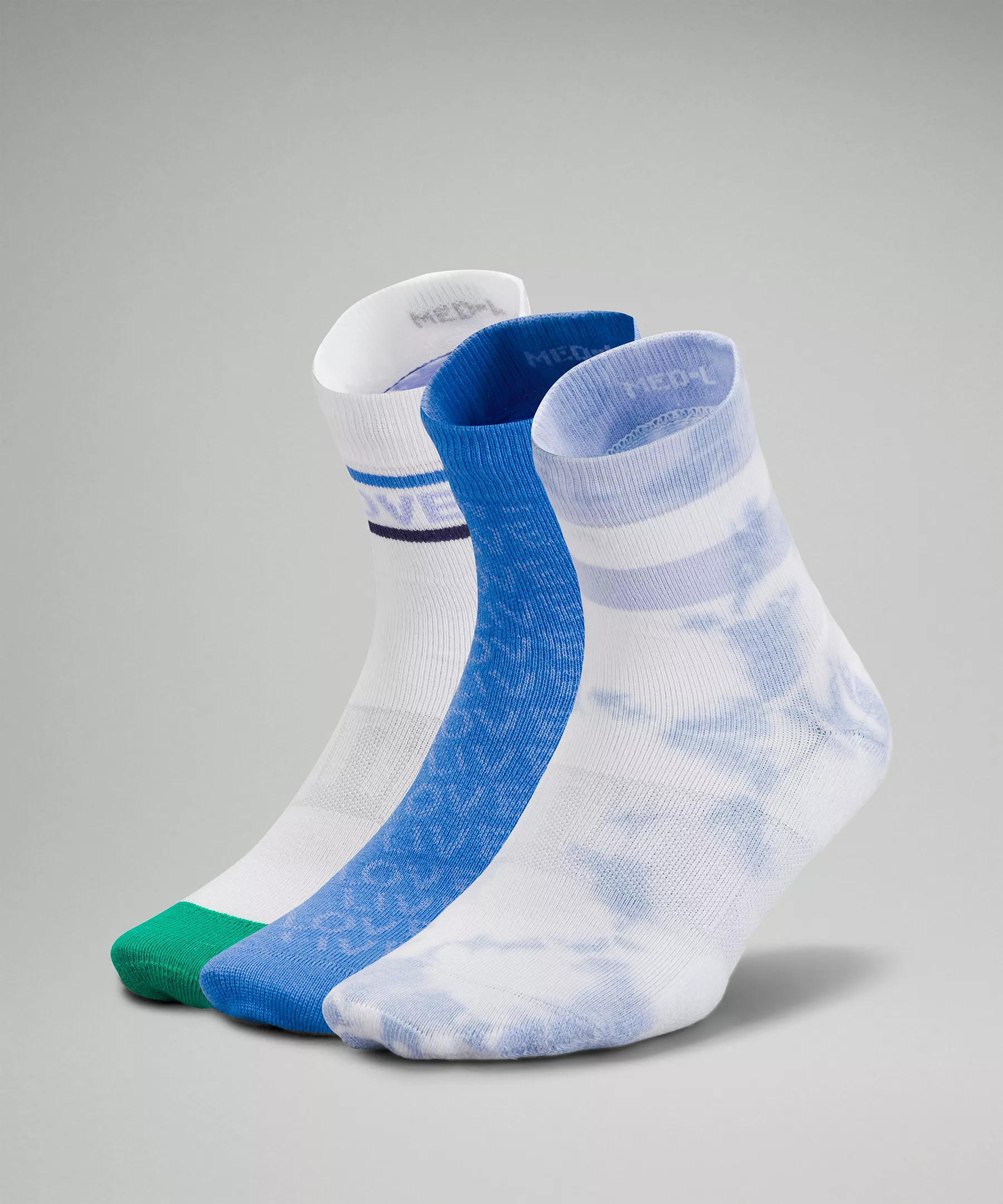 Daily Stride Mid-Crew Sock 3 Pack | Lululemon (US)