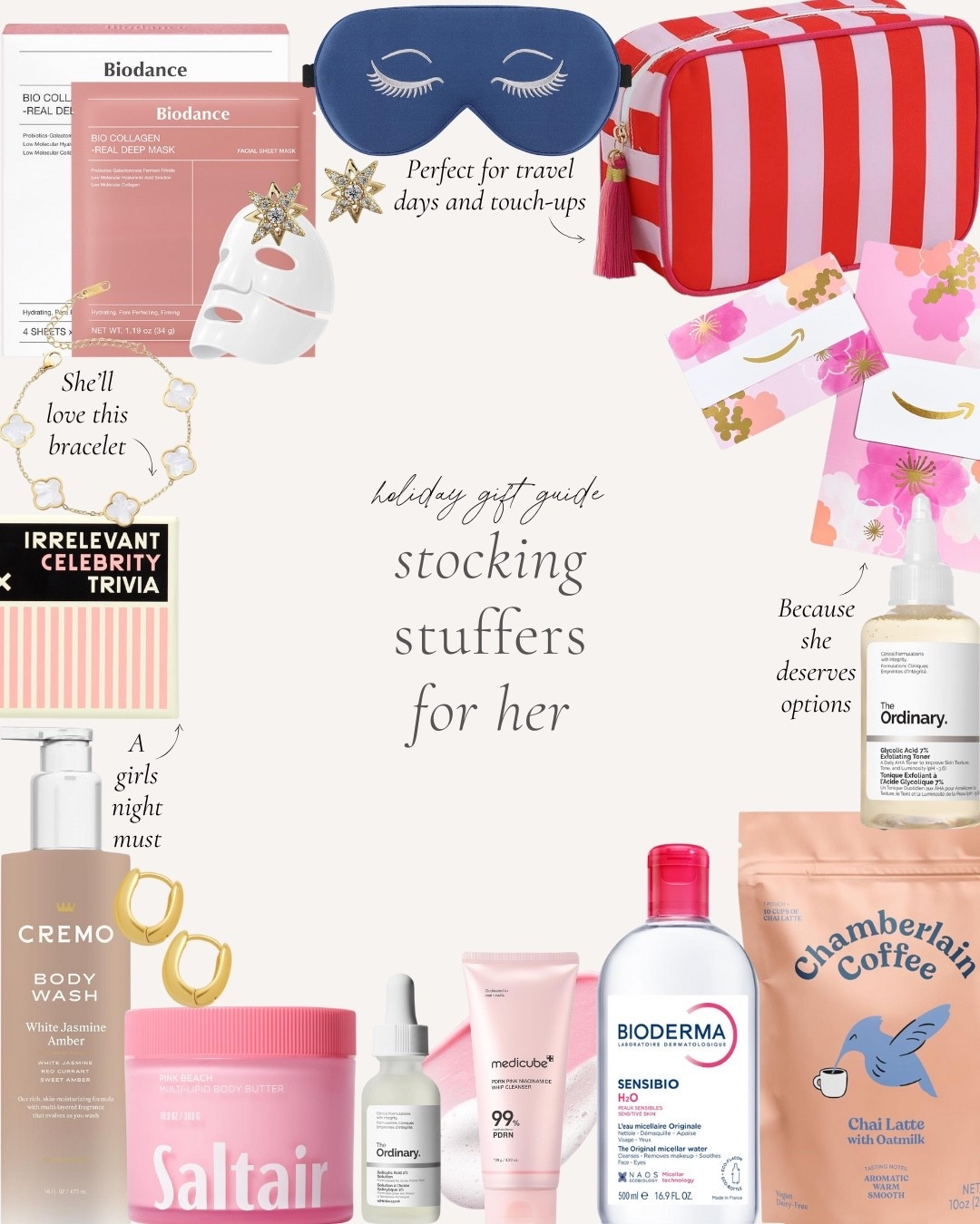 I love finding fun, practical pieces that she'll actually like. These are my favorite stocking stuffer picks. 

#LTKBeauty #LTKGiftGuide #LTKHoliday