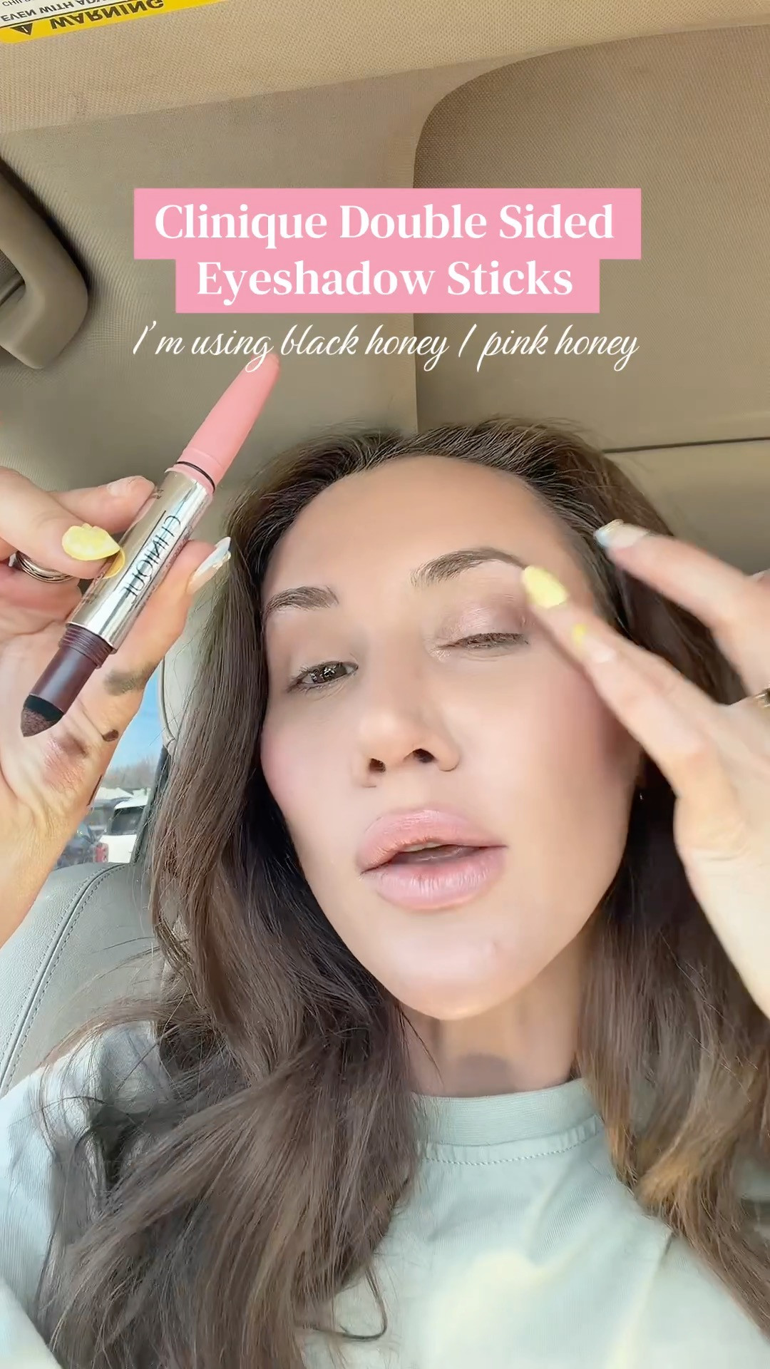 pink honey shimmer and black honey definer in one dual ended eyeshadow stick — crease proof, sweat and humidity resistant, easy everyday eye look in seconds and safe for sensitive eyes.

#clinique #eyeshadow #eyeshadowstick #everydaymakeup #easymakeuplook
clinique high impact shadow play eyeshadow and definer black honey pink honey

clinique shadow play black honey pink honey worth buying 2026, best dual ended eyeshadow stick for an easy everyday eye look, crease proof eyeshadow stick that lasts all day amazon 

 #LTKBeauty