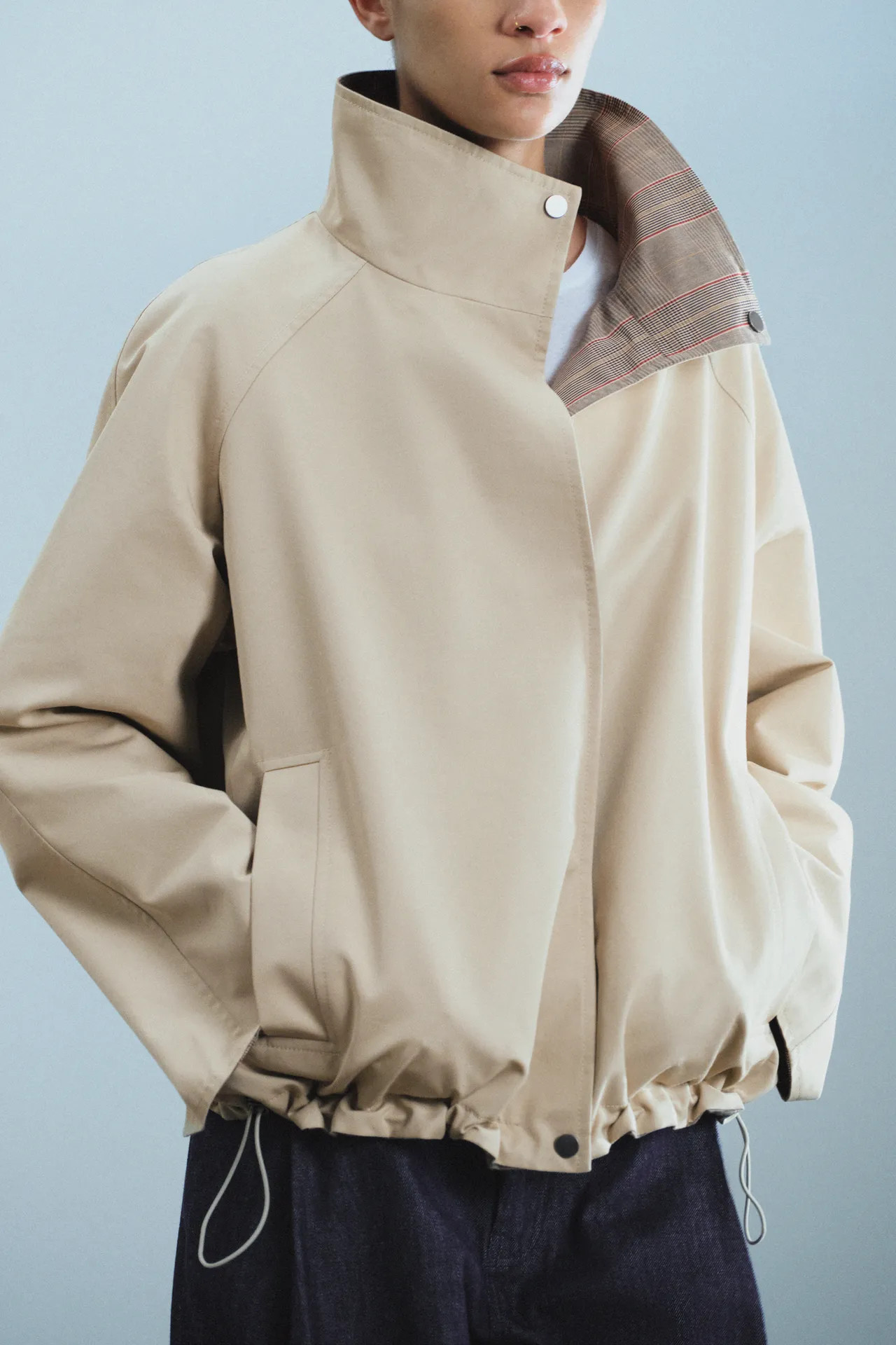 ZW COLLECTION REVERSIBLE SHORT TRENCH | Zara UK