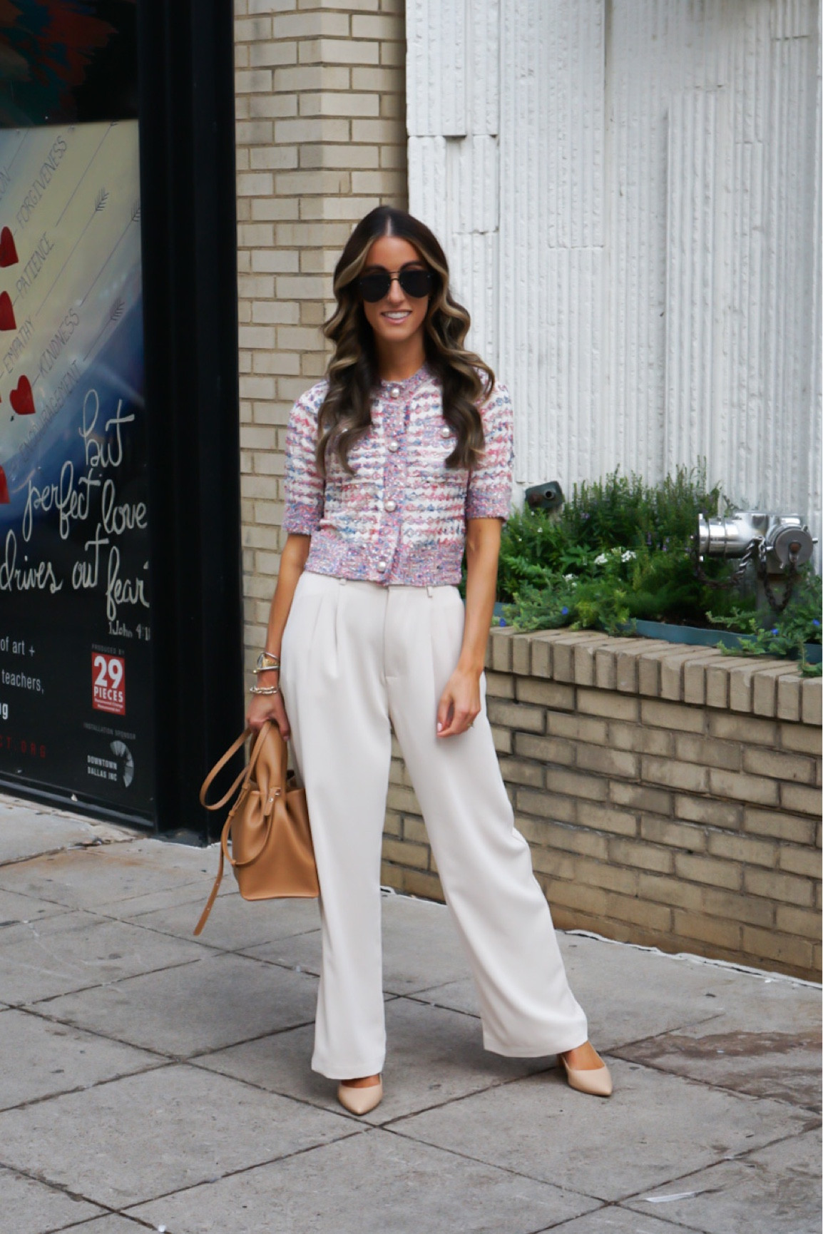 ✨ This cardigan top is so stinking cute! The details are adorable!! 

✨Trousers run small, wearing a size 4. I’m typically a 0-2. Elastic band in the back. 

#workwear #trouserpants


#LTKstyletip #LTKfindsunder50 #LTKxPrime
