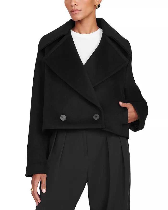 Carver Cropped Coat | Bloomingdale's (US)