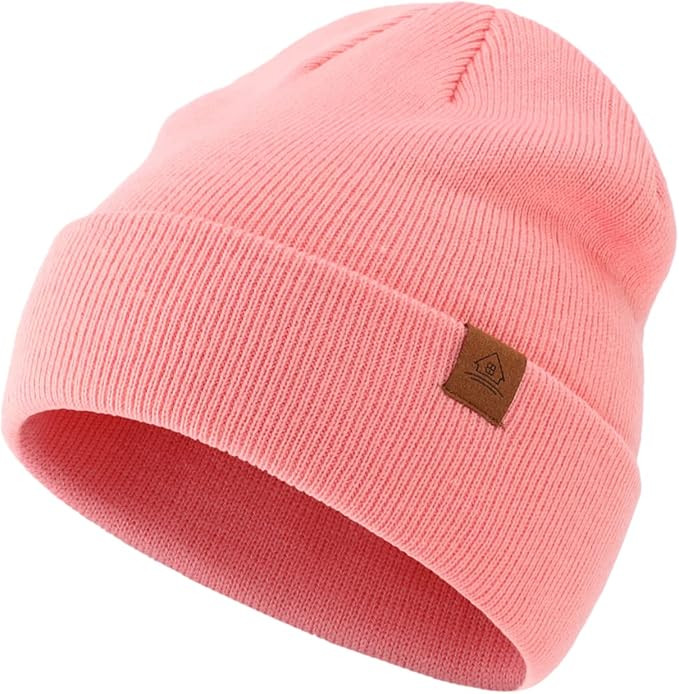 Home Prefer Toddler Beanie for Boys Girls Baby Kids Beanies Warm Knit Winter Hat | Amazon (US)