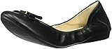 Cole Haan Women's TALI Bow Ballet Flat, Black Leather, 5 C US | Amazon (US)
