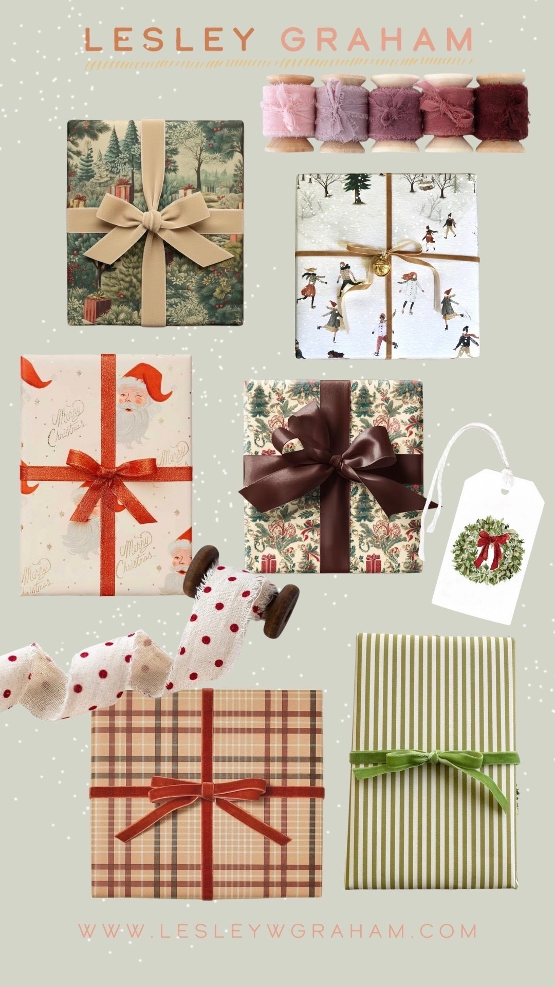 Get your wrap ready for the holidays! Beautiful unique paper and gorgeous ribbons for Christmas gifts  

#LTKFindsUnder50 #LTKSeasonal

#LTKHoliday #LTKSeasonal