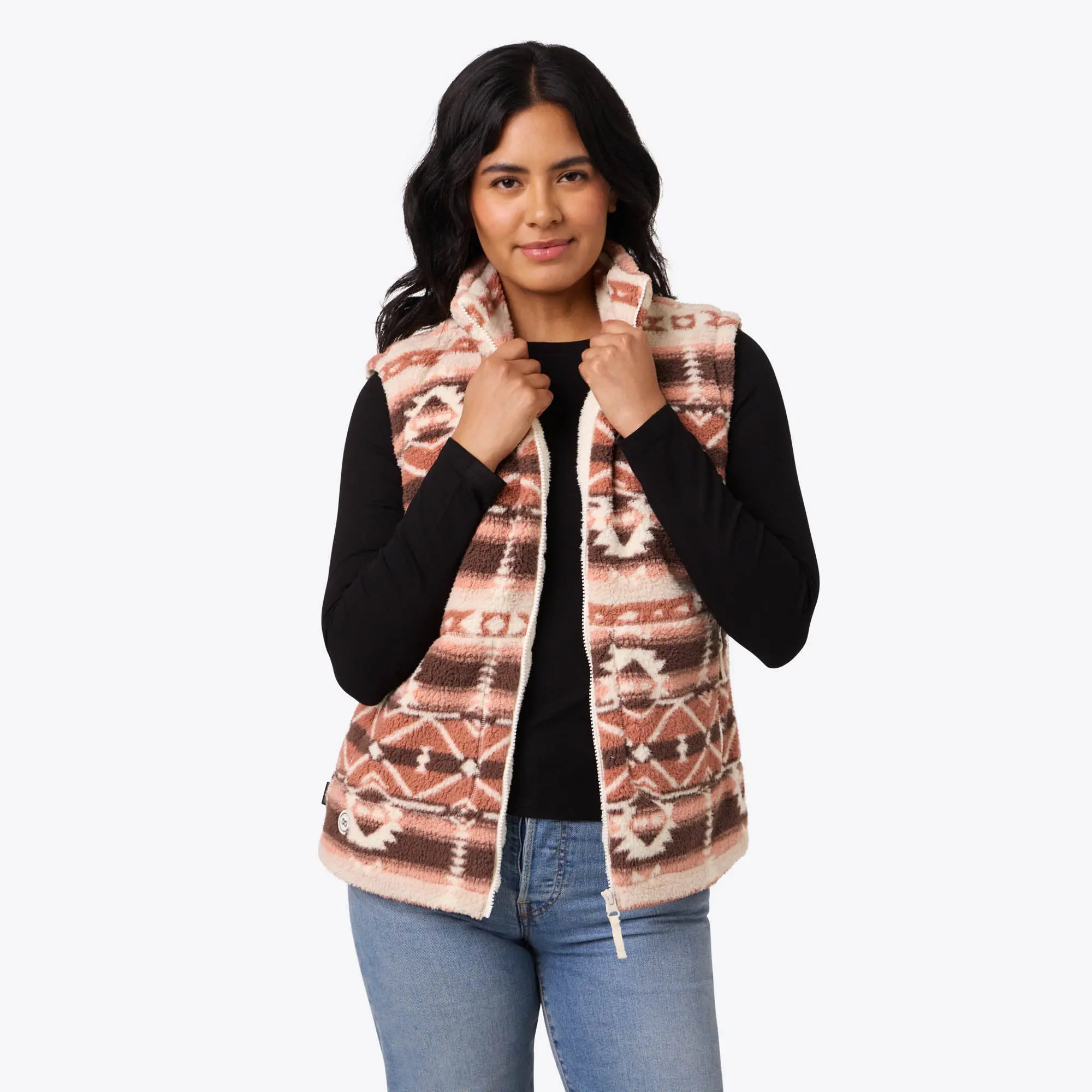 Mobile Warming Upland Printed Heated High-Pile Fleece Vest (Women) | Nordstrom | Nordstrom