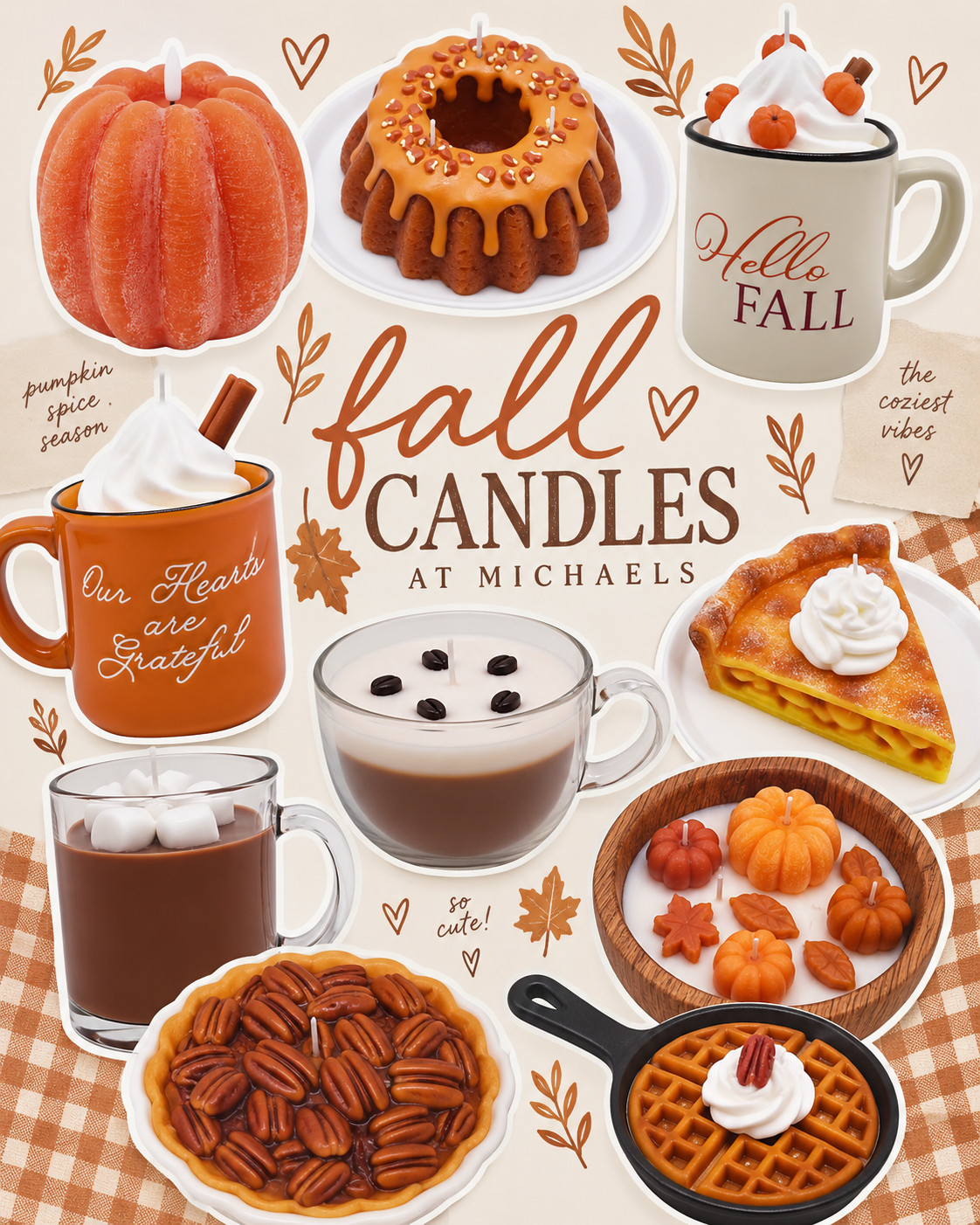 Fall candle season is officially here 🍂🕯️ and Michaels understood the assignment. These are almost too cute to burn! 🎃☕️🥧

Which one are you grabbing first? 🤎

#fallfinds #michaelsfinds #fallcandles #falldecor #cozyhome #pumpkinseason #fallshopping #michaels #autumnvibes 

 #LTKSeasonal #LTKHome