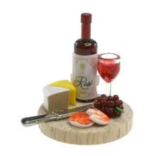 Mini Wine, Cheese & Fruit Plate by ArtMinds™ | Michaels Stores