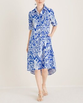 Ikat A-Line Popover Dress | Chico's