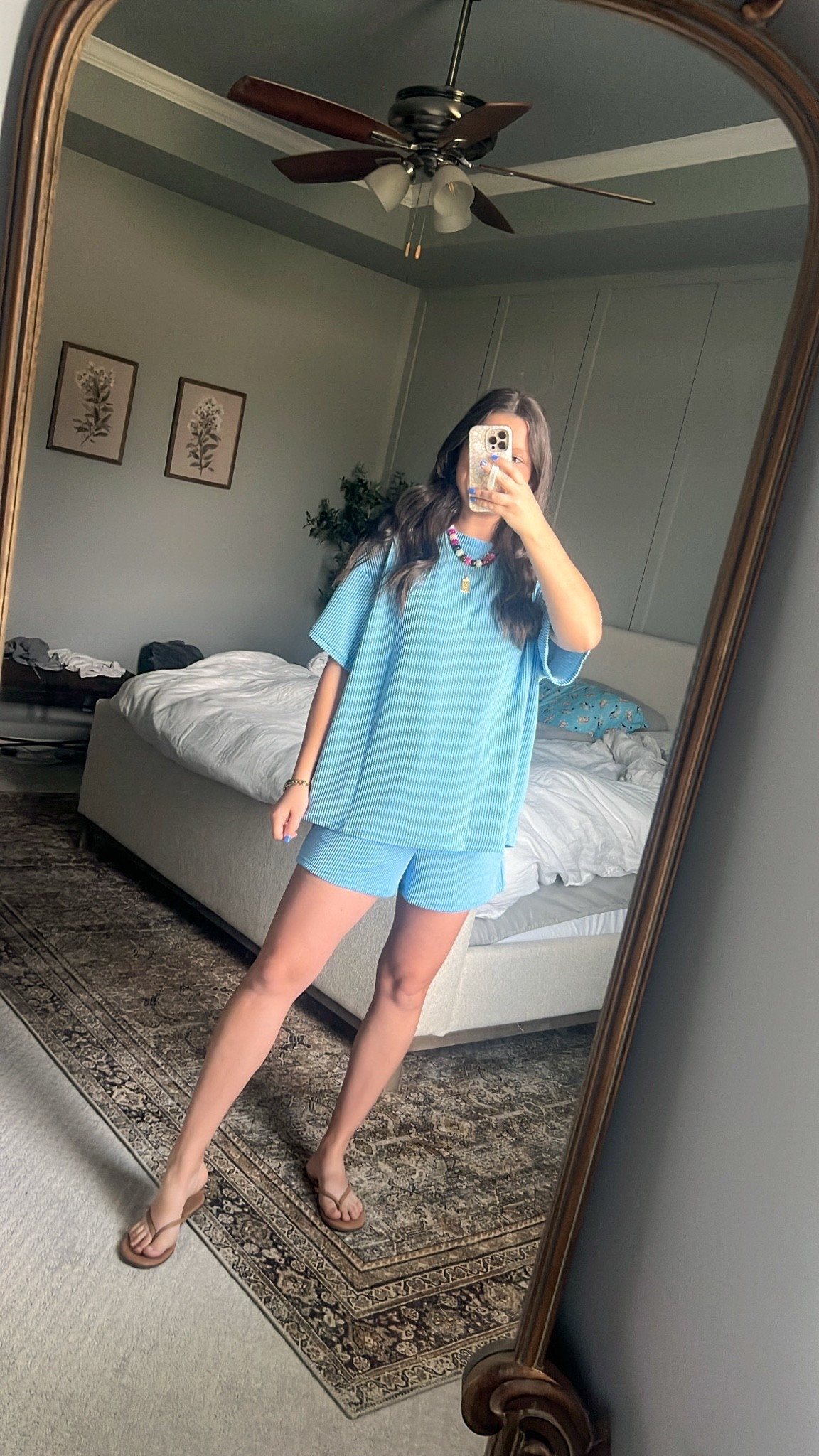 Obsessed with this matching set. The perfect mom uniform this summer. And this color is stunning!!! I sized up to a large because I like my stuff really oversized.

Comfy outfit / comfy mom outfit / mom outfit / summer mom outfit / comfy summer outfit / summer mom uniform / mom uniform / mom style / casual comfy outfit / casual cute / comfy cute / comfy but cute / comfy but elevated / SAHM outfit / wfh outfit / work from home / summer outfit inspo / summer outfit ideas / beach vacation outfits / 4th of July outfit inspo / matching set / blue matching set / Amazon matching set / oversized matching set / mom matching set / mom friendly / mom approved / post Partum approved / post Partum outfit / post Partum fashion / post partum style / going home outfit / hospital outfit / bump friendly outfit / travel outfit

#LTKootd #LTKmomlife