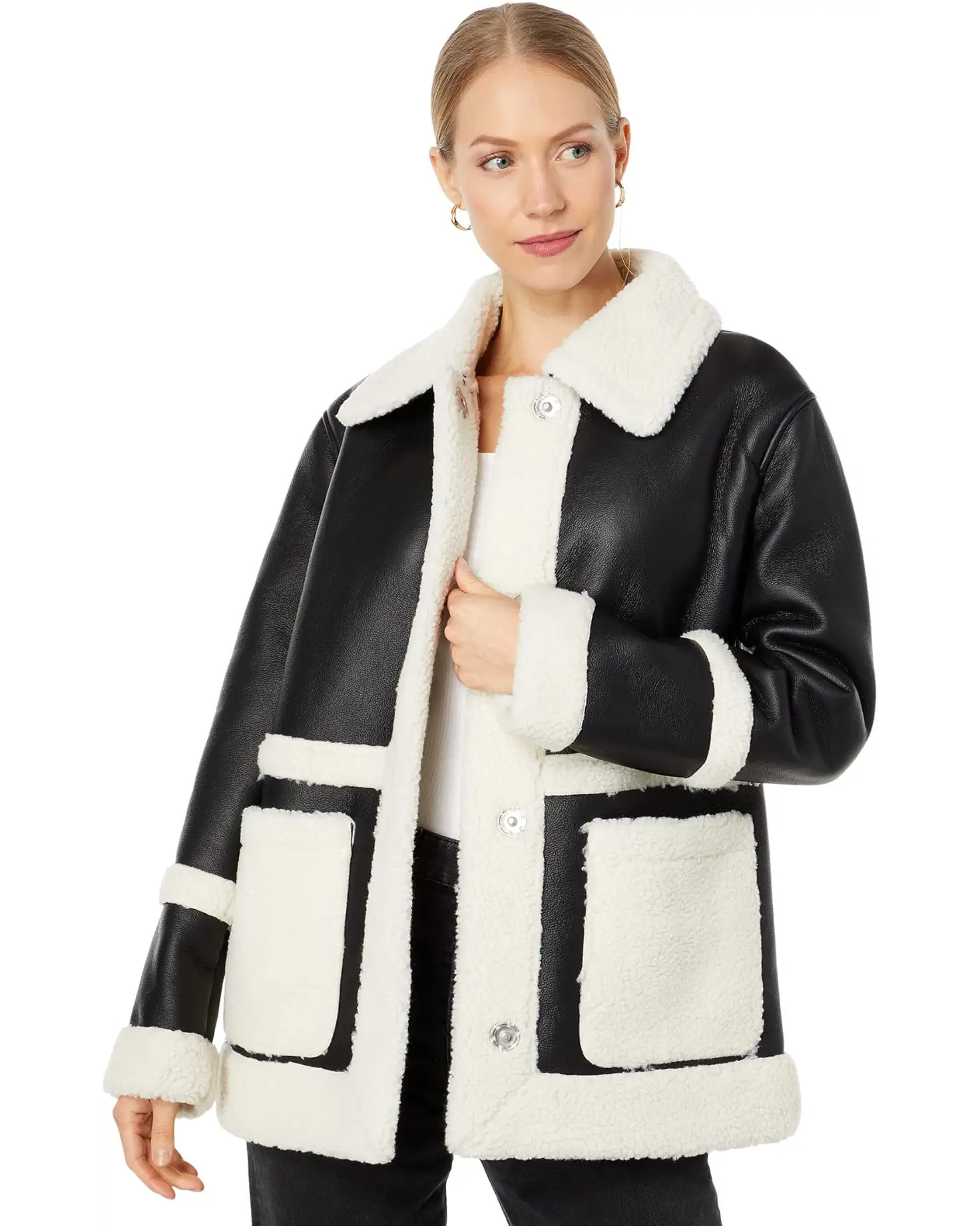 Faux Shearling Jacket | Zappos