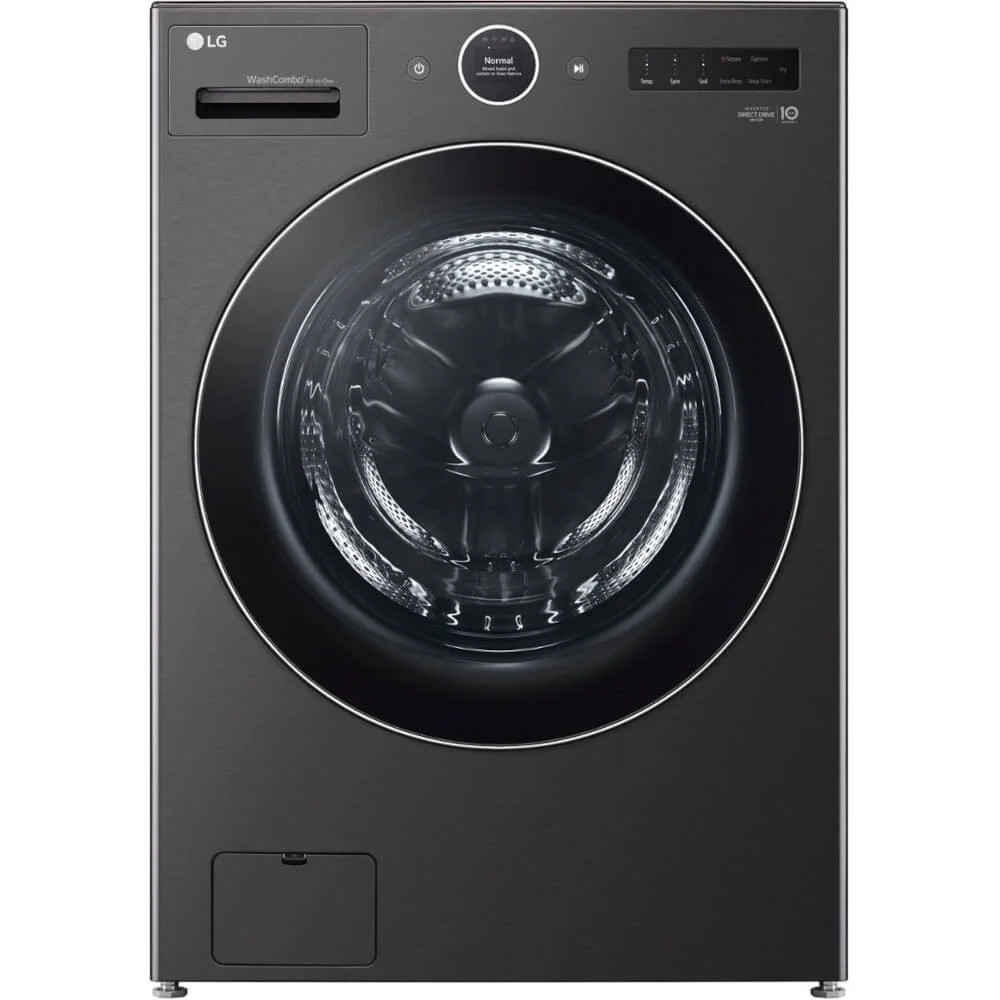 LG 5 Cu. Ft. Black Steel Electric All-in-One Washer Dryer Combo | Walmart (US)